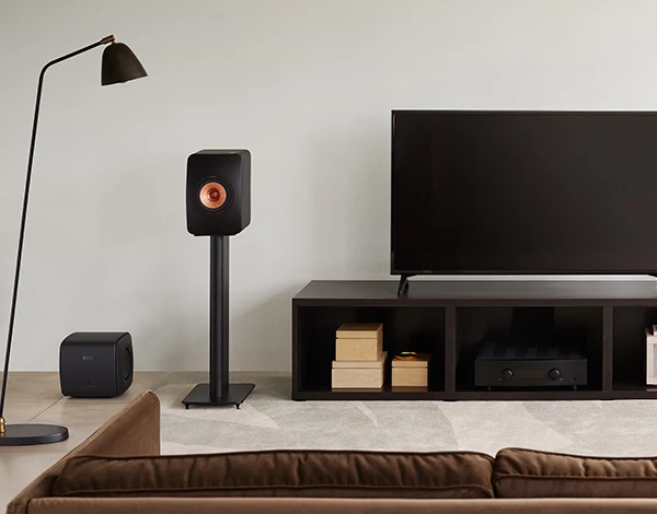 KEF KC62 - Caissons de basses avec 2 haut-parleurs de graves de 6.5'' et 2x500W RMS