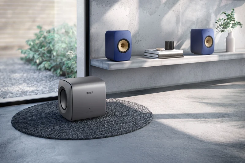 KEF KC62 - Caissons de basses avec 2 haut-parleurs de graves de 6.5'' et 2x500W RMS