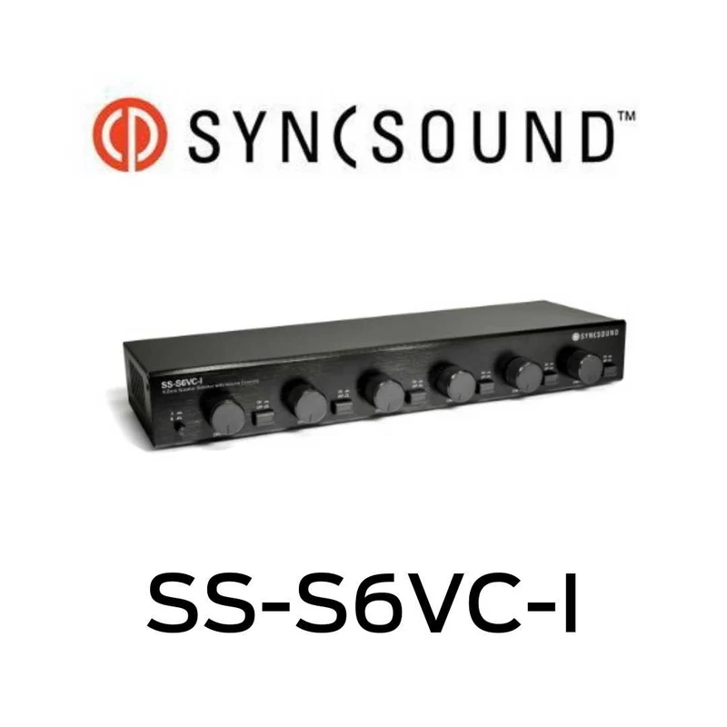 Syncsound SSS6VCI - Sélecteur d'enceintes à double source