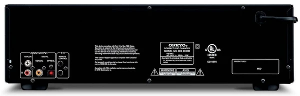 Onkyo DXC390 - Changeur carrousel de CD 6 disques