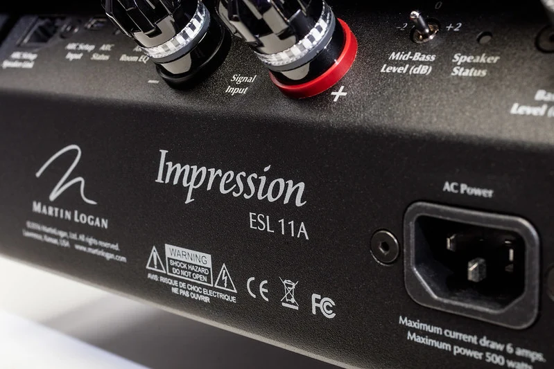 Martin Logan Impression ESL 11A | Enceintes de type colonne (la paire)