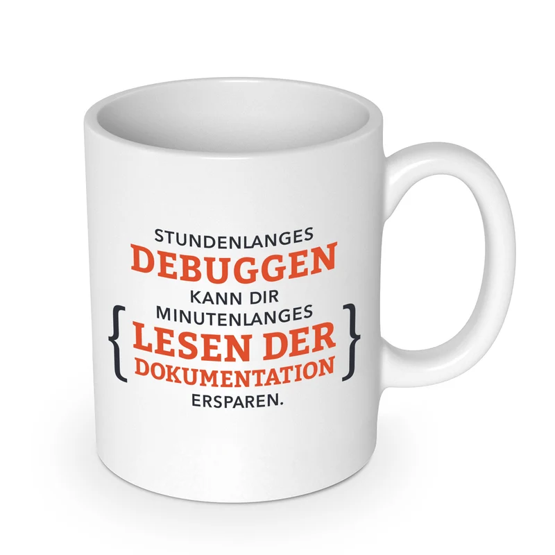 Des heures de débogage Gobelets