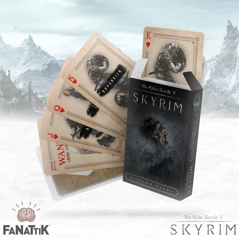 Cartes à jouer de The Elder Scrolls V Skyrim