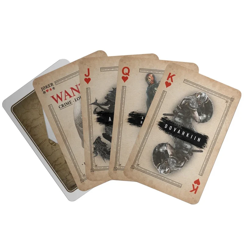 Cartes à jouer de The Elder Scrolls V Skyrim