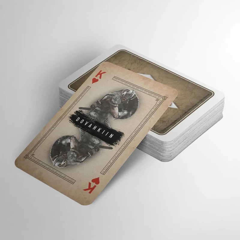 Cartes à jouer de The Elder Scrolls V Skyrim