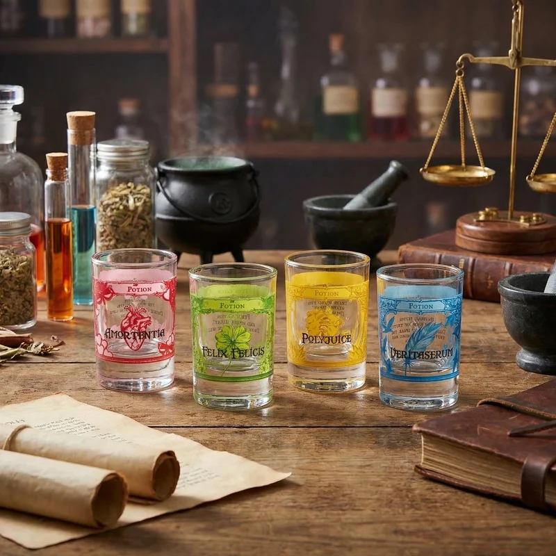 Set de verres à liqueur - Potions magiques