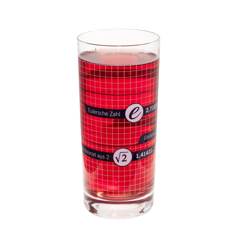 Chiffres irrationnels Verre à boire