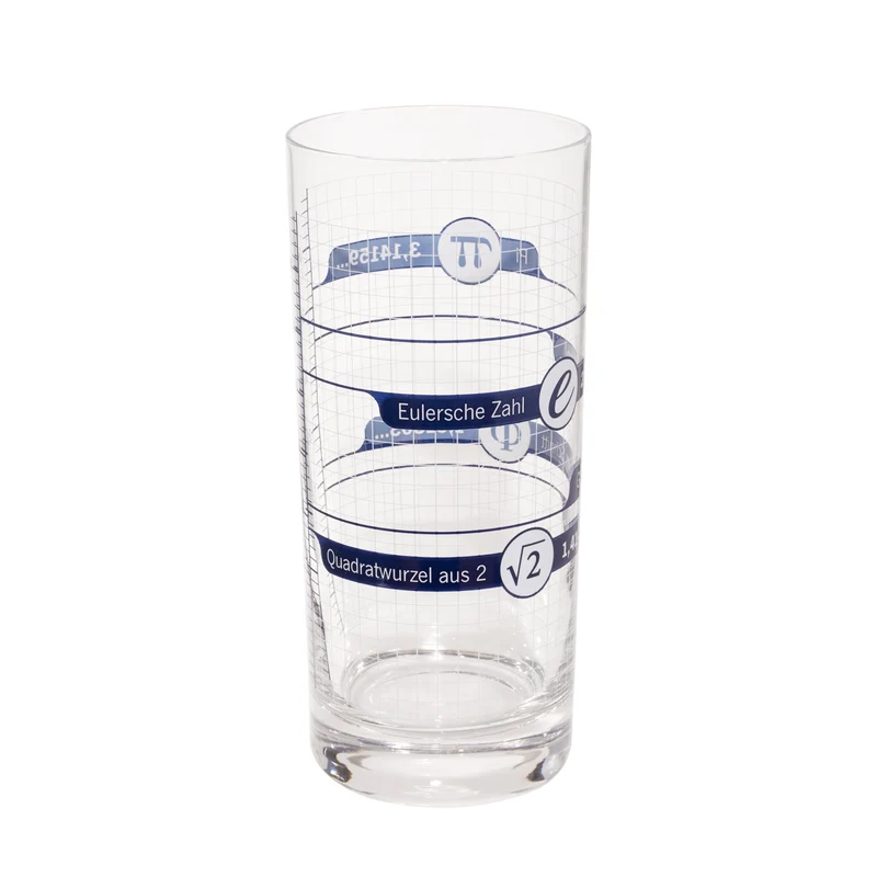 Chiffres irrationnels Verre à boire
