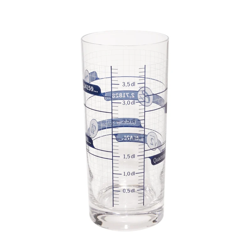 Chiffres irrationnels Verre à boire