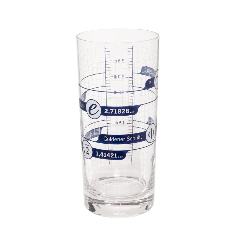 Chiffres irrationnels Verre à boire
