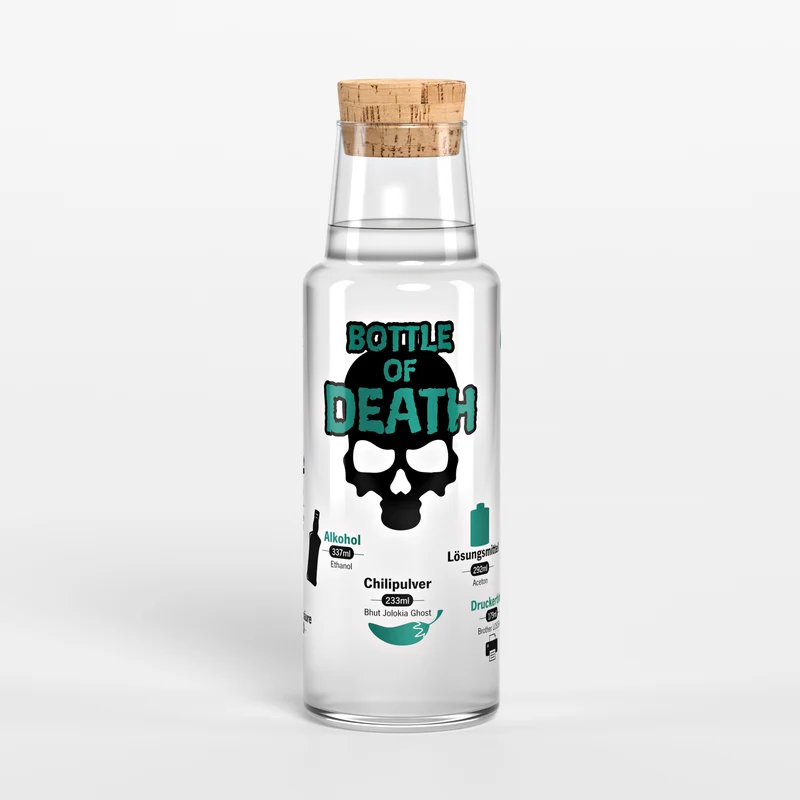 Carafe d'eau Bottle of Death