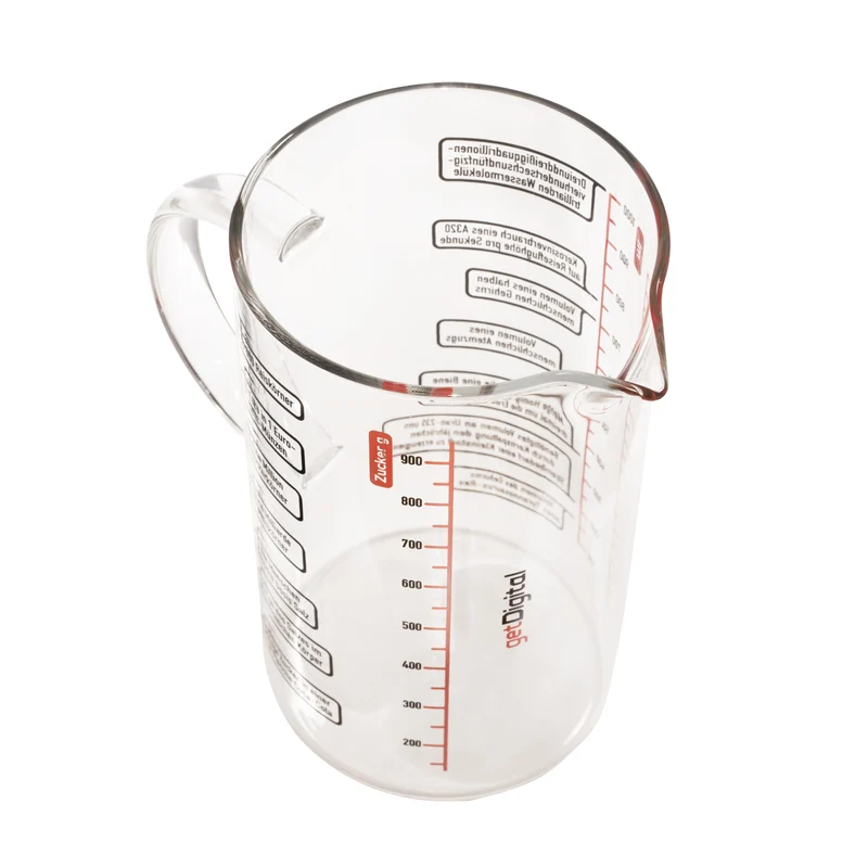 Gobelet doseur Science en verre