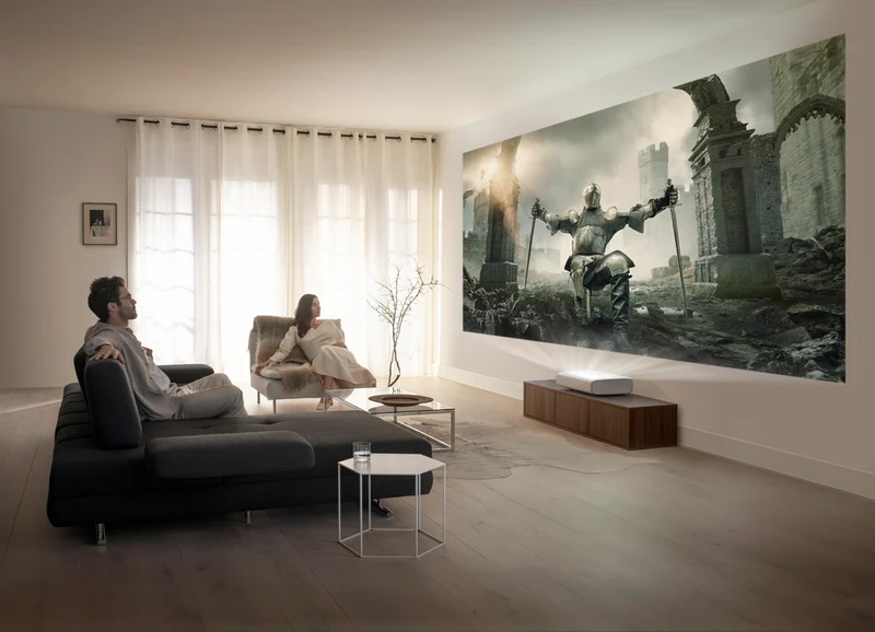 Samsung SPLSP7T The Premiere - Projecteur Laser Ultracourte focale 4K (Boîte ouverte)