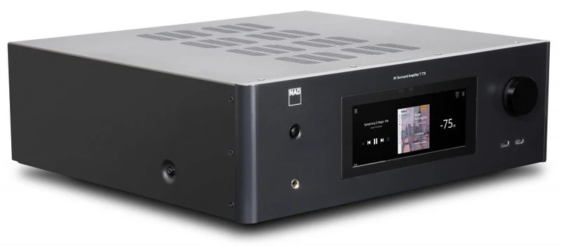 NAD T778 | Récepteur cinéma maison 9.2 canaux, 140Watts, Dirac Live et BluOS