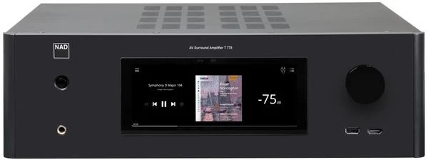 NAD T778 | Récepteur cinéma maison 9.2 canaux, 140Watts, Dirac Live et BluOS