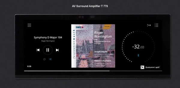 NAD T778 | Récepteur cinéma maison 9.2 canaux, 140Watts, Dirac Live et BluOS