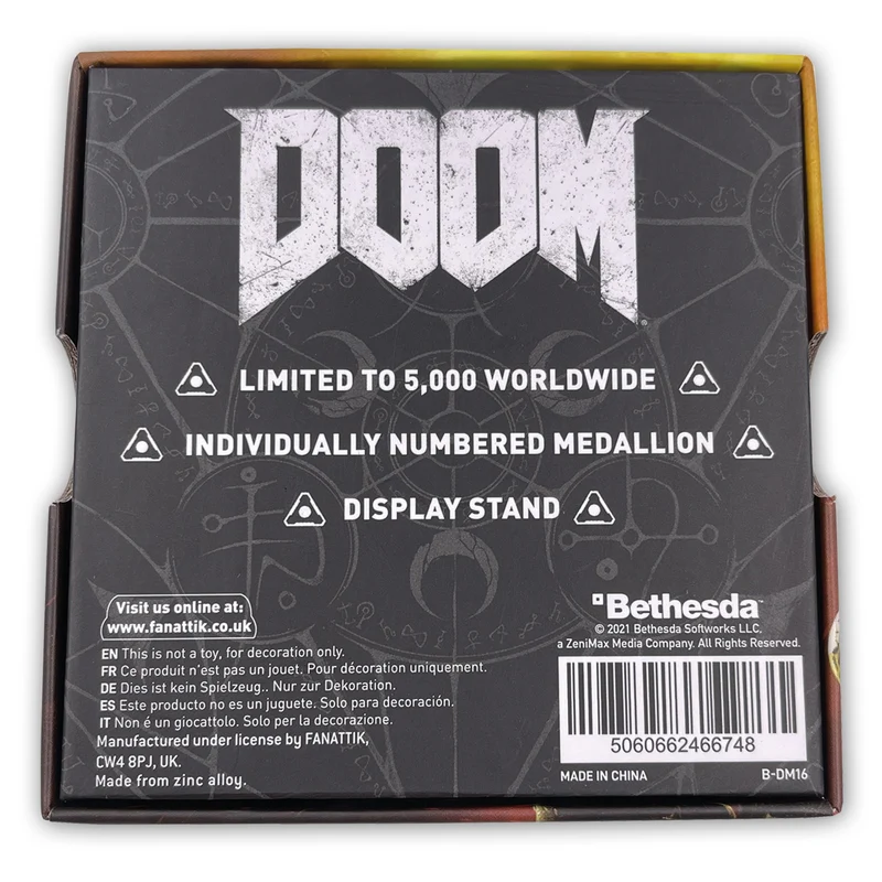 Médaillon DOOM édition limitée Level Up