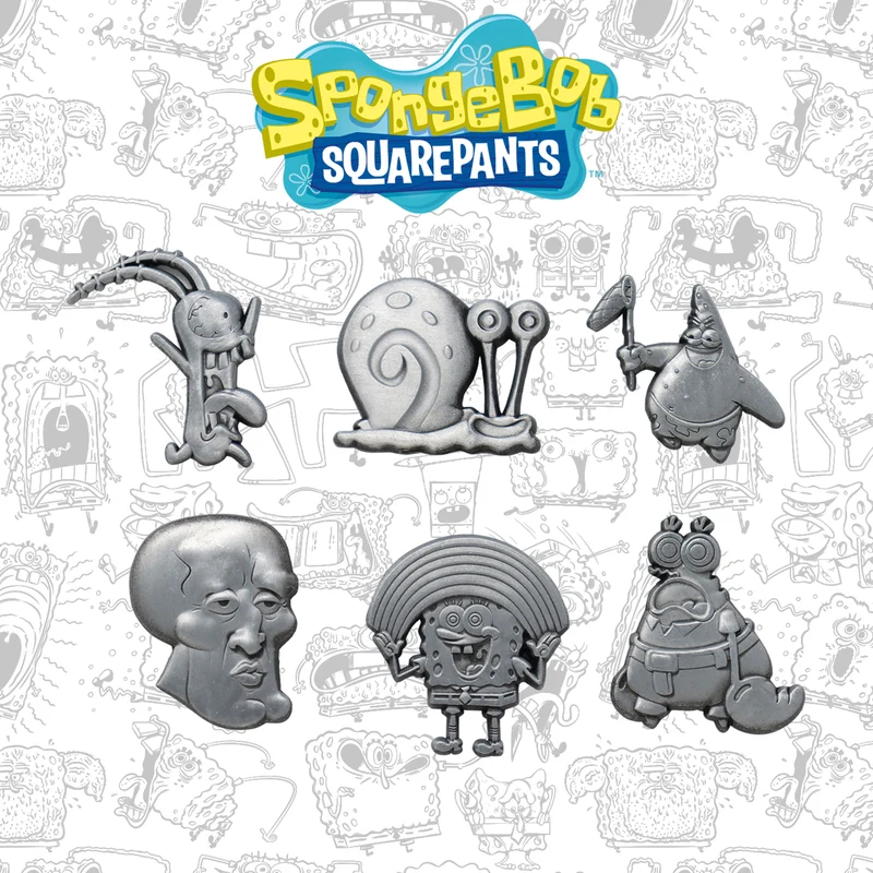 Kit de badges Bob l'éponge édition limitée