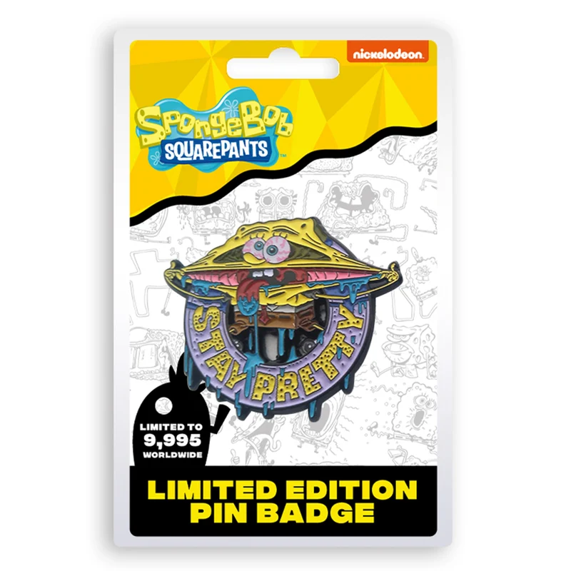 Pin's Bob l'éponge édition limitée "Stay Pretty".