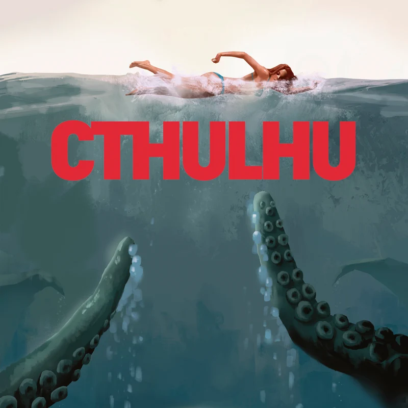 Cthulhu des profondeurs affiche