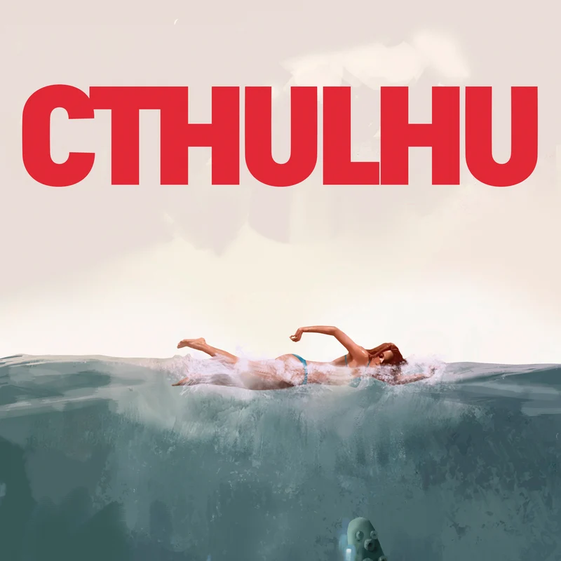 Cthulhu des profondeurs affiche