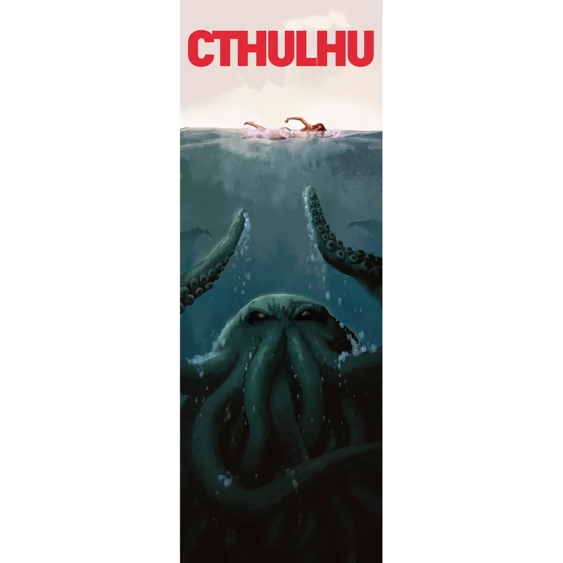 Cthulhu des profondeurs affiche