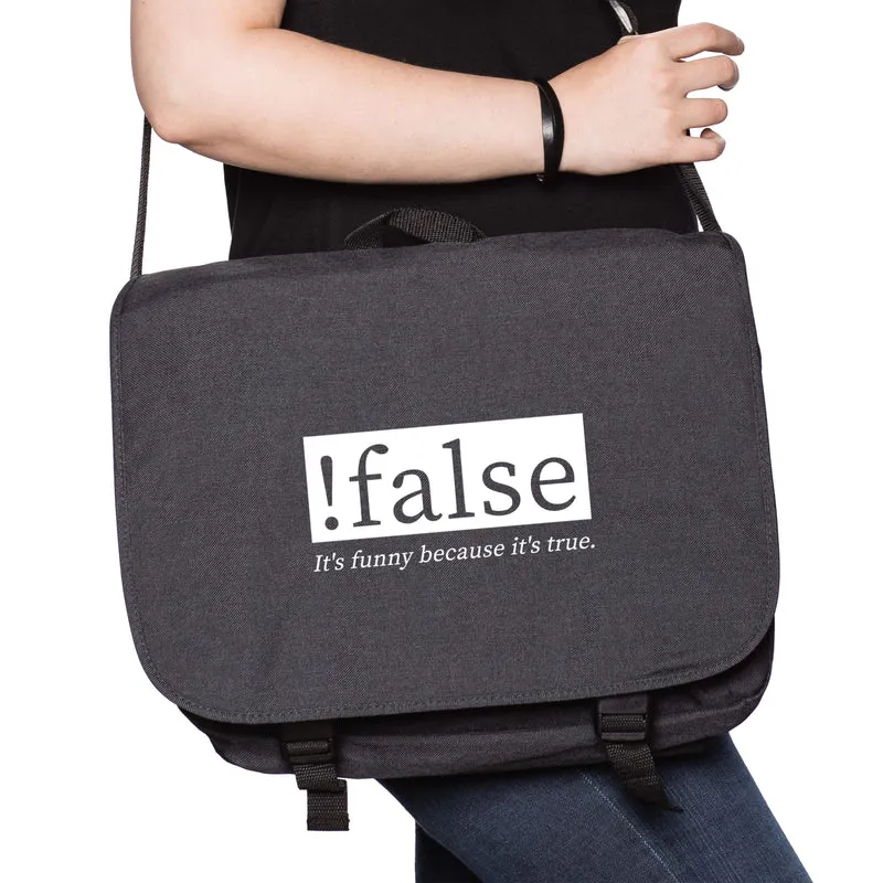 !false