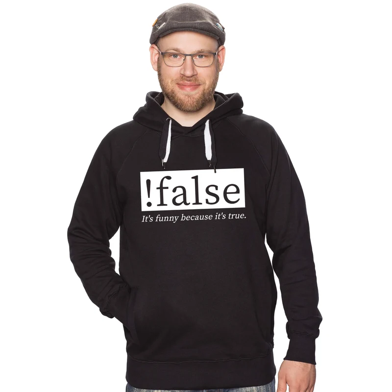 !false