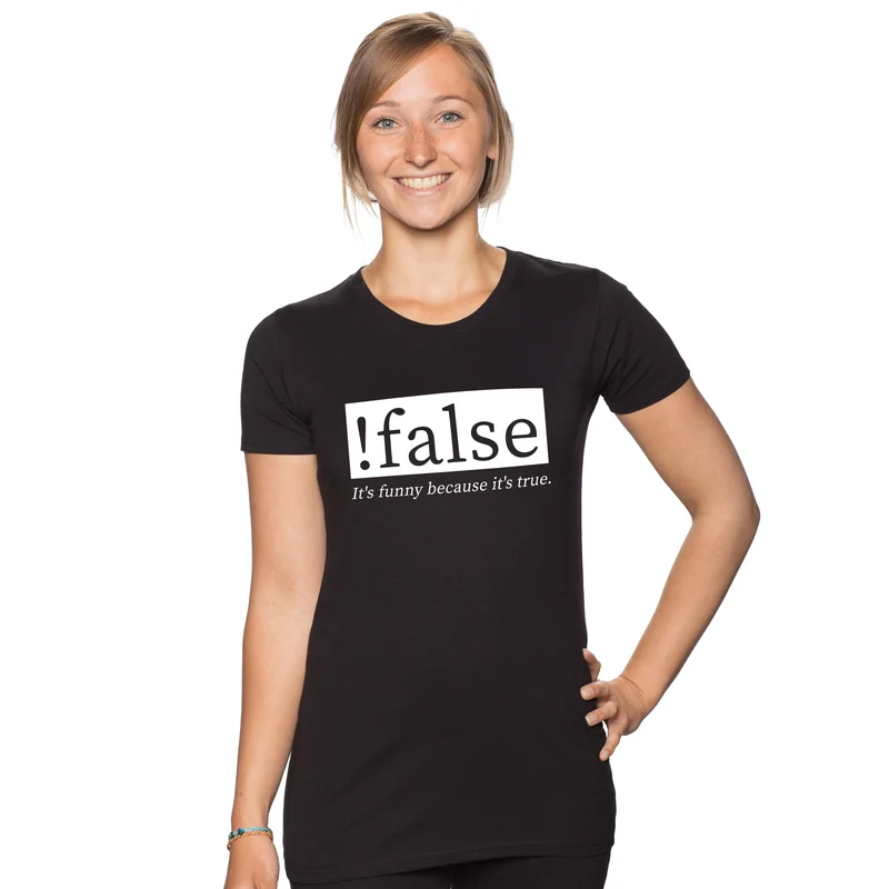 !false
