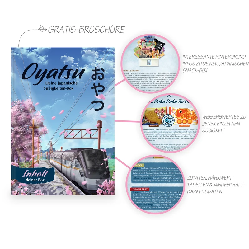Oyatsu : boîte surprise de friandises japonaises