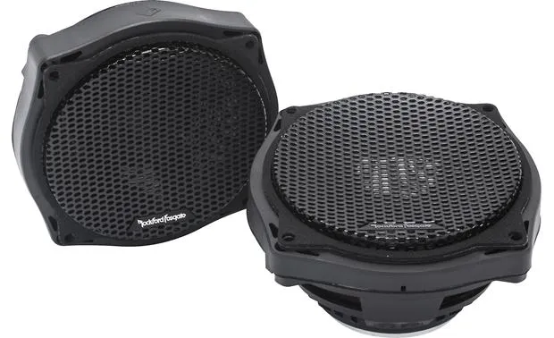 Rockford Fosgate - Haut-parleurs de gamme complète Power Harley-Davidson® Electra / Street Glide® 6,5 "(1998-2013) - TMS6SG