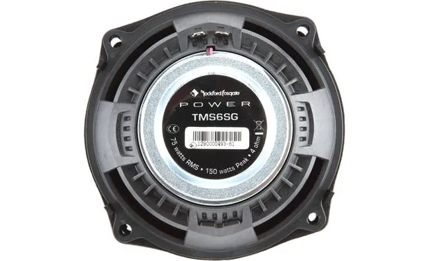 Rockford Fosgate - Haut-parleurs de gamme complète Power Harley-Davidson® Electra / Street Glide® 6,5 "(1998-2013) - TMS6SG