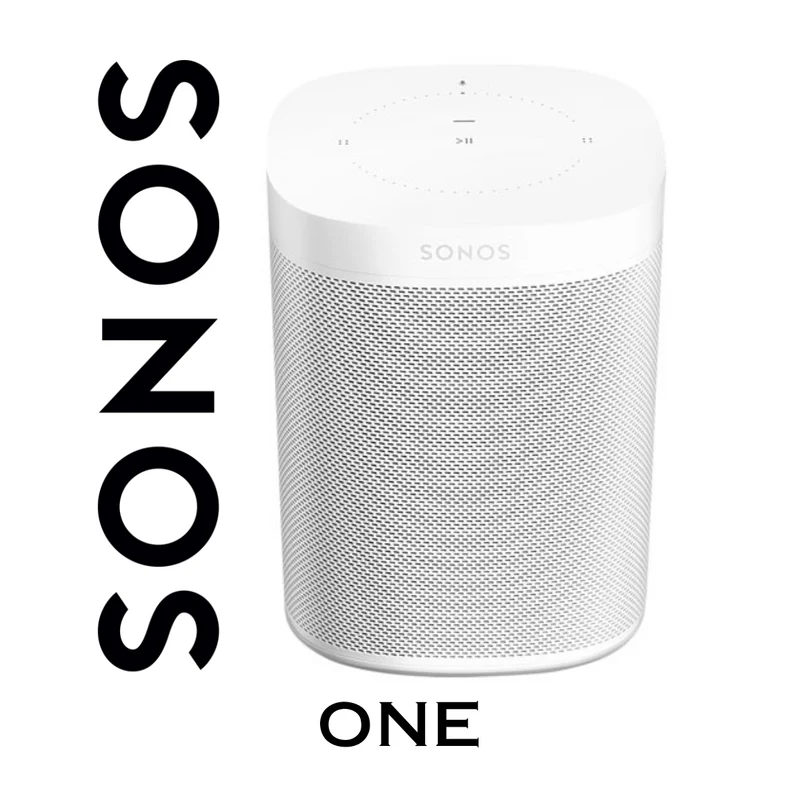 Sonos One - Haut-parleur portable sans fil avec contrôle vocal intégré