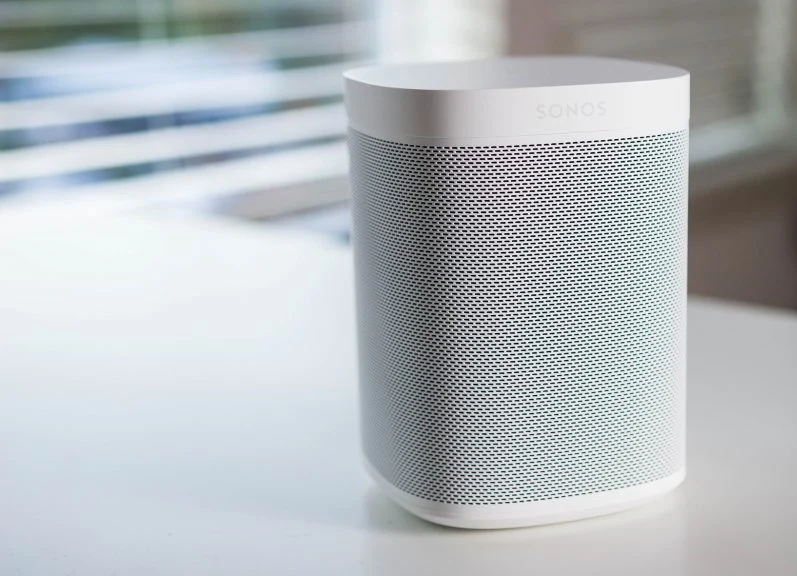 Sonos One - Haut-parleur portable sans fil avec contrôle vocal intégré