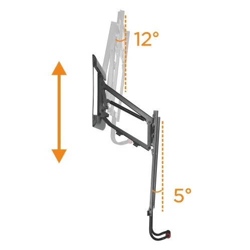 Lumi - Bras articulé ajustable en hauteur pour écran de 43-70'' - LPA53-461