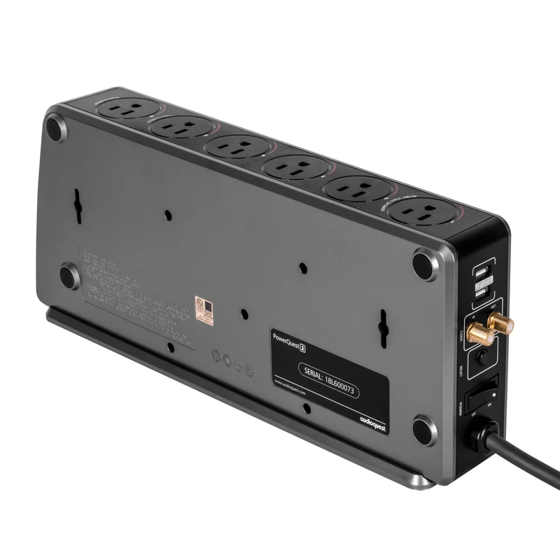 Audioquest PowerQuest 2 - Barre d'alimentation/conditionneur 6 prises