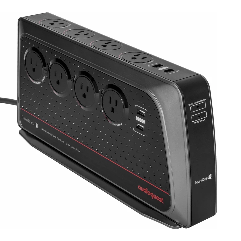 Audioquest PowerQuest 3- Barre d'alimentation/conditionneur 8 prises