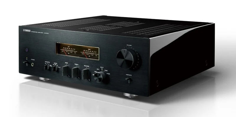 Yamaha AS1200 - Amplificateur stéréo intégré 105Watts par canal, entrée phono, HP A/B