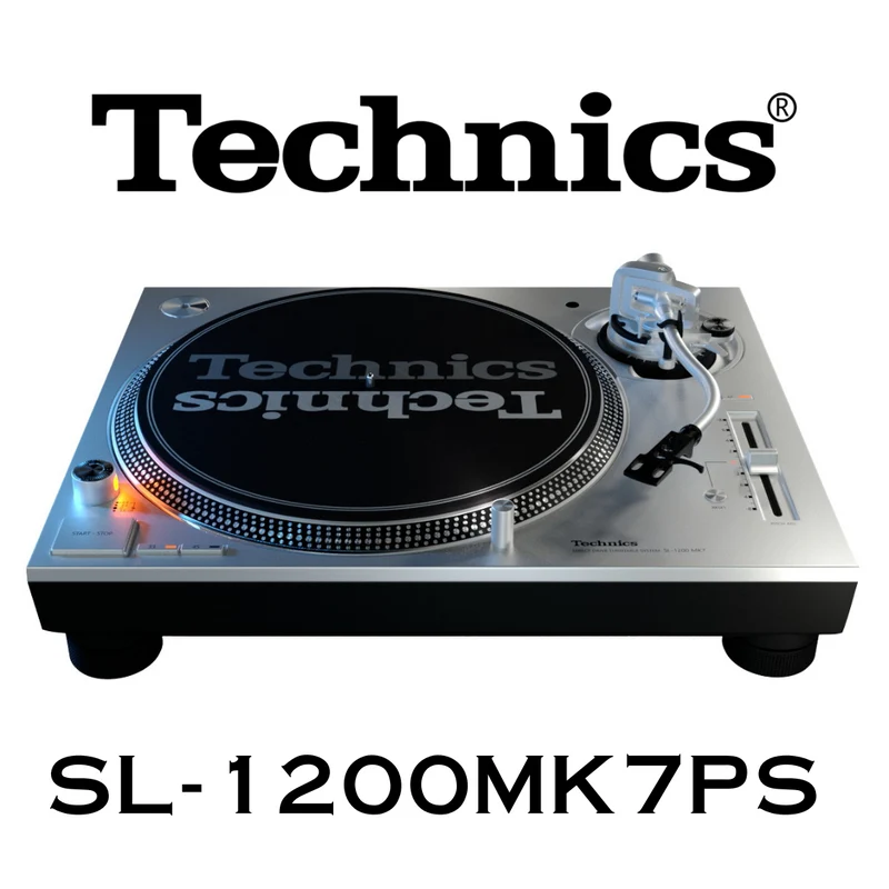 Technics SL-1200MK7 - Table tournante à entraînement direct référence des DJ