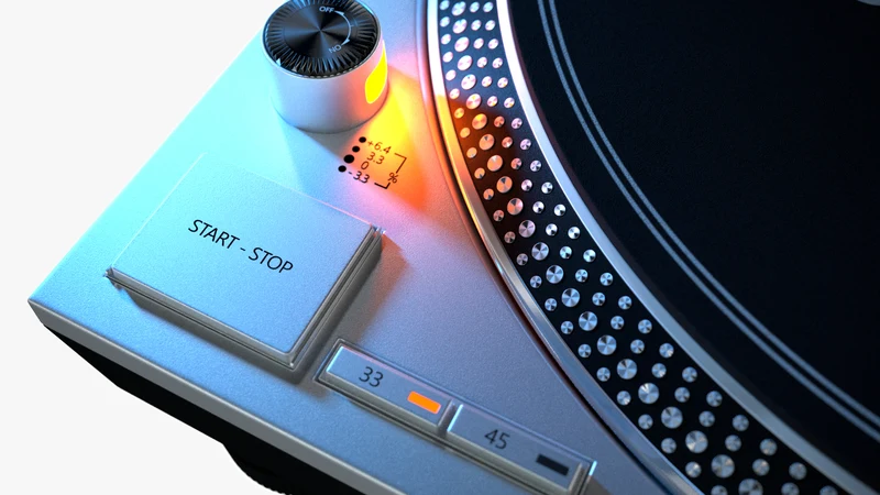 Technics SL-1200MK7 - Table tournante à entraînement direct référence des DJ