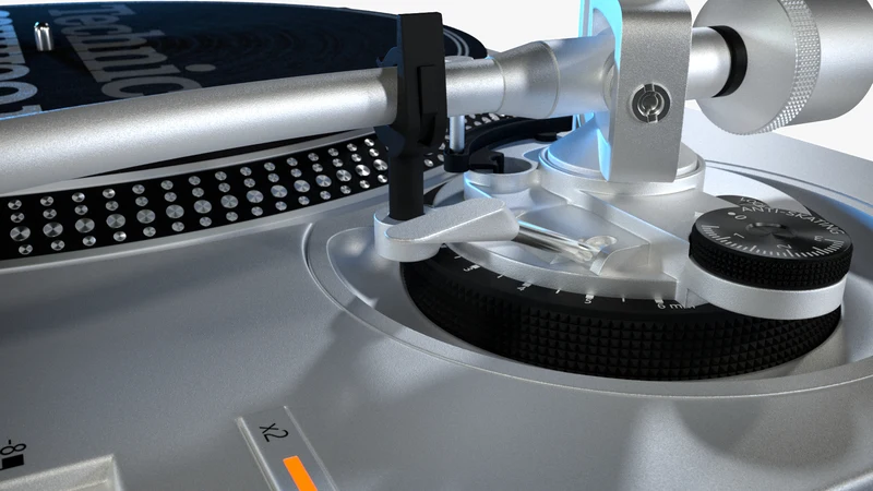 Technics SL-1200MK7 - Table tournante à entraînement direct référence des DJ