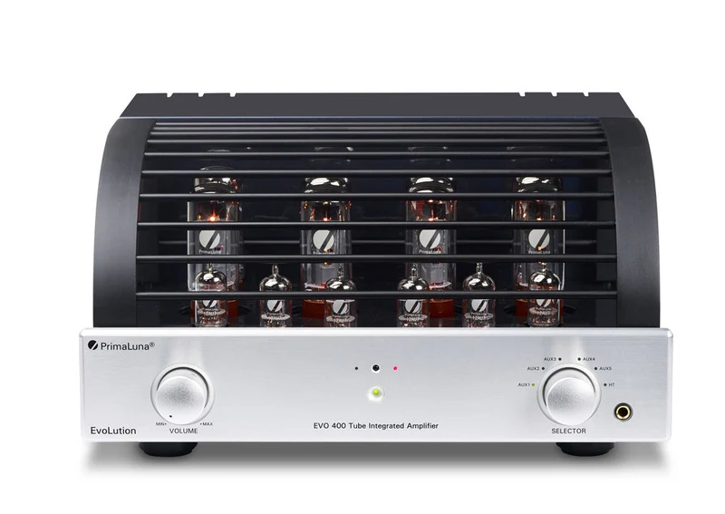 PrimaLuna EVO 400 - Amplificateur stéréo Linéaire à tubes 70 watts x 2 + Triode 38 watts x 2