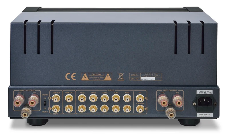 PrimaLuna EVO 300 - Amplificateur stéréo Linaire à tubes : 42 watts x 2 + Triode 24 watts x 2