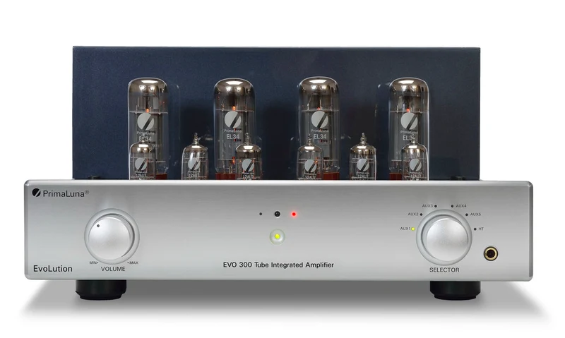 PrimaLuna EVO 300 - Amplificateur stéréo Linaire à tubes : 42 watts x 2 + Triode 24 watts x 2