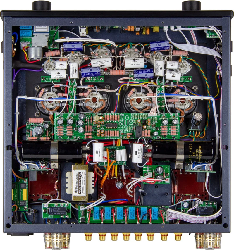 PrimaLuna EVO 300 - Amplificateur stéréo Linaire à tubes : 42 watts x 2 + Triode 24 watts x 2