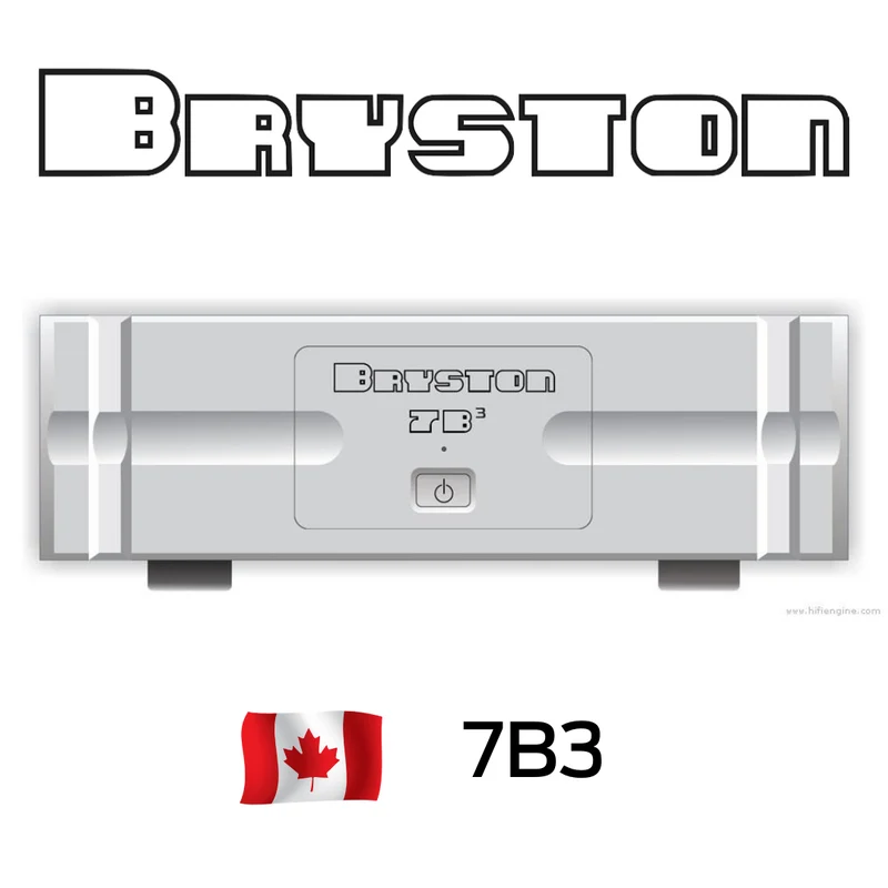 Bryston 7B³ Argent - Amplificateur Mono 600Watts