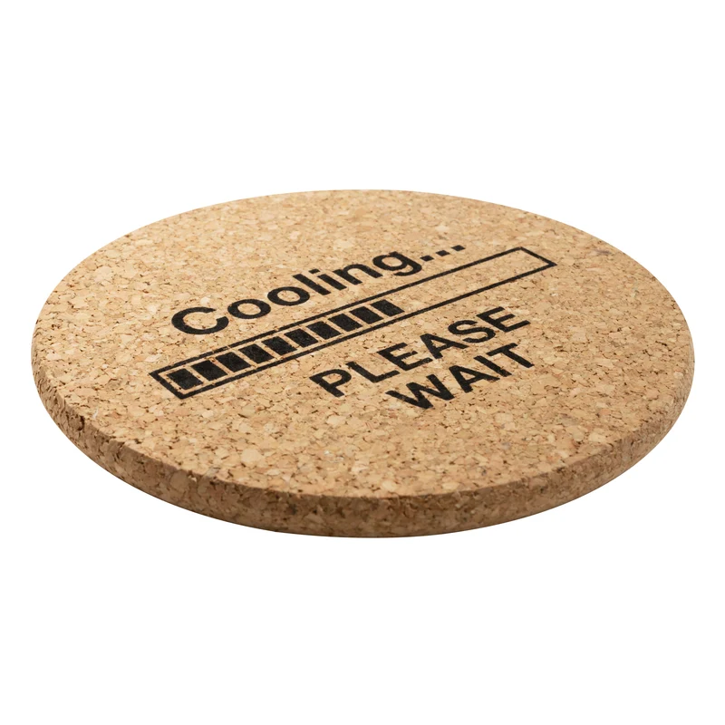 Dessous de plat Cooling Please Wait