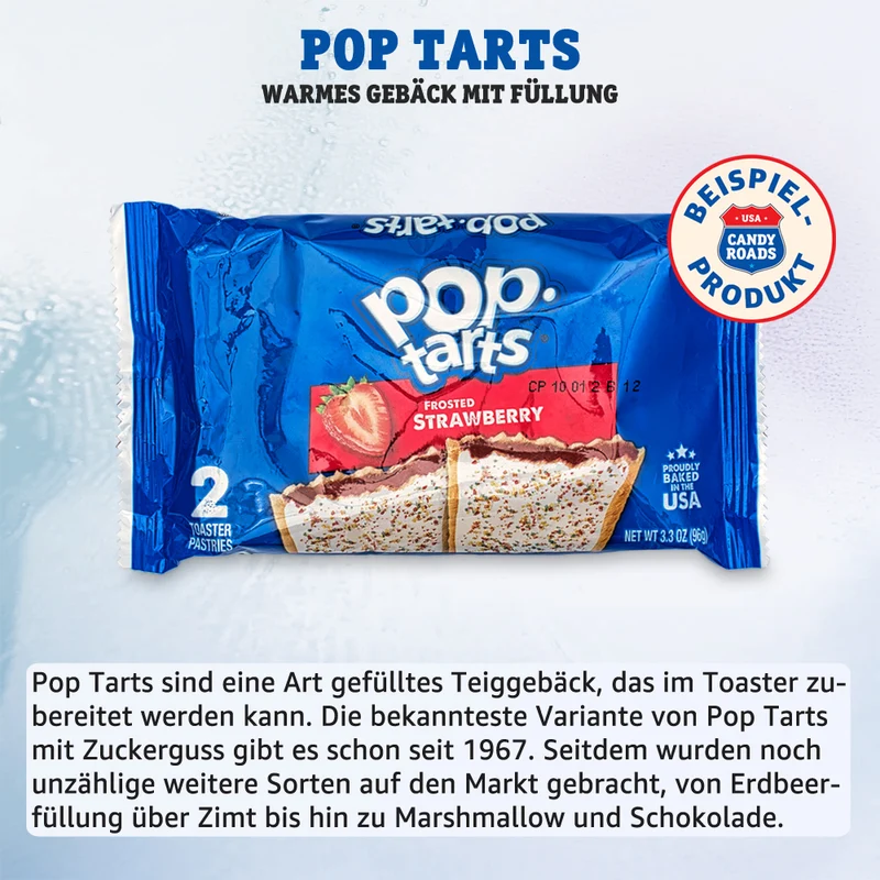 Candy Roads - Boîte à goûter de bonbons des États-Unis