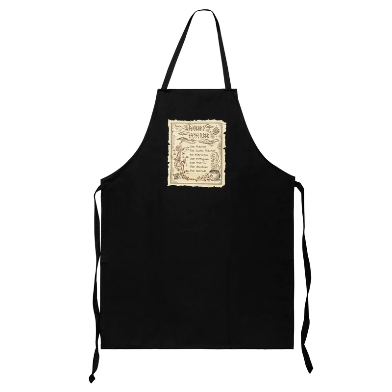 Tablier de cuisine "Menu du pays d'Auen"