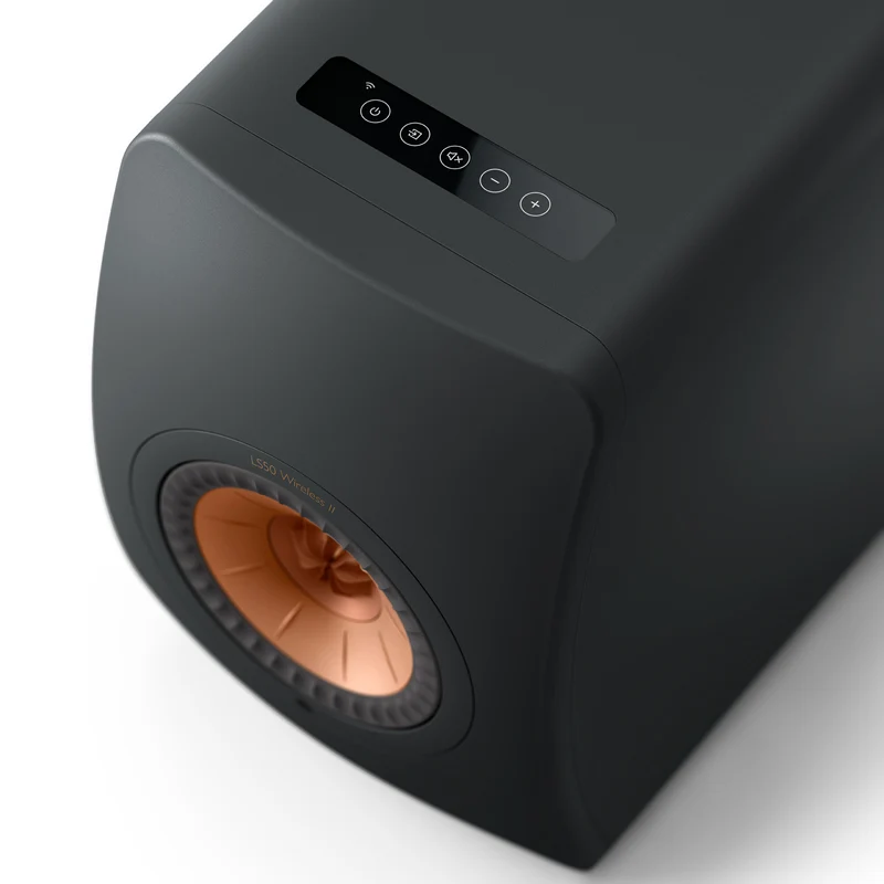 KEF LS50 WIRELESS II - Haut-parleurs sans-fil amplifié 2 X 280Watts +2 X100Watts Classe A/B